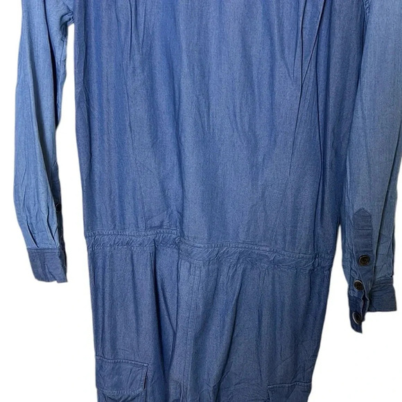 L.A.M.B. 🇨🇦 Gwen Stephanie Tencel jumpsuit ,eight pockets!designer,runaway,EC - Picture 9 of 14